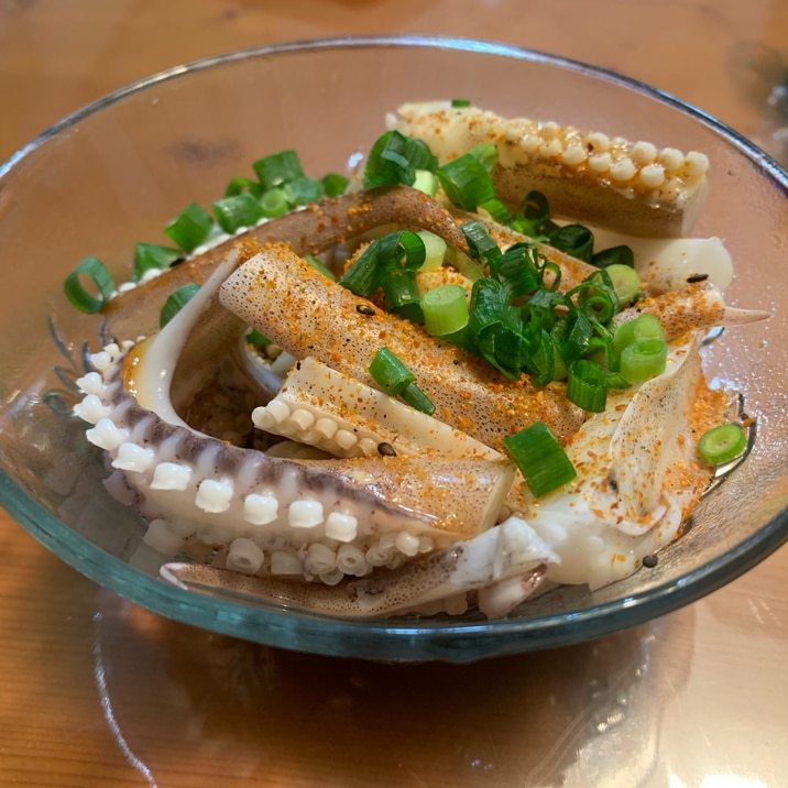 イカ下足ポン酢 レシピ 作り方 By ヒビッキング 楽天レシピ イカ下足ポン酢 レシピ 作り方 By ヒビッキング 楽天レシピ